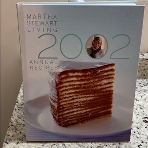 Martha Stewart Living 2002 Annual Recipes Cookbook